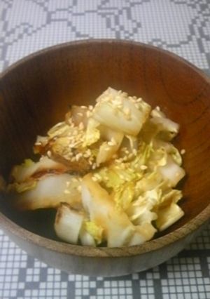 フライパン1つ！白菜の香ばし味噌焼き-レシピのメイン写真