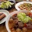 根菜ゴロゴロ牛すじ煮