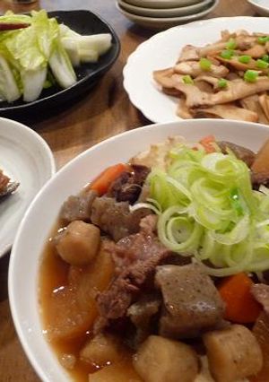 根菜ゴロゴロ牛すじ煮-レシピのメイン写真