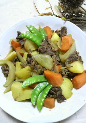 ほっこり笑顔なうちご飯☆肉じゃが-レシピのメイン写真