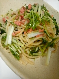 簡単♪美味しい♪鮭パスタ-レシピのメイン写真