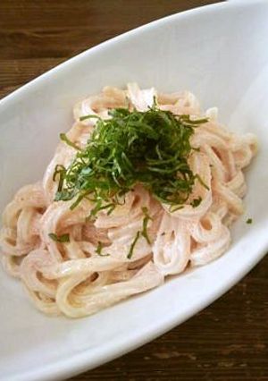 ランチに♡簡単！明太マヨうどん-レシピのメイン写真