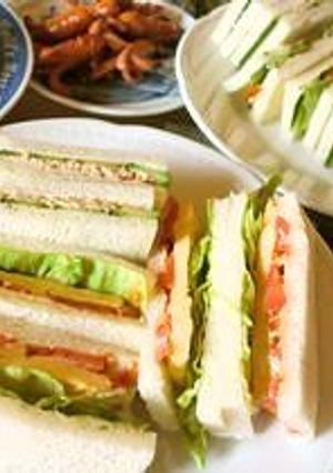 野菜たっぷり♪サンドウィッチ-レシピのメイン写真