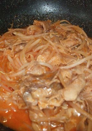 もやしと豚肉いりのとろけるチーズかけ-レシピのメイン写真