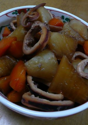 ほっとする味☆いかと大根のカンタン煮物-レシピのメイン写真