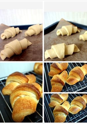 サクッフワ~クロワッサン!!-レシピのメイン写真