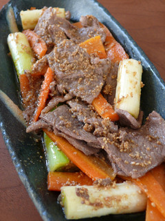 ゴマたっぷり!塩ダレ焼き肉-レシピのメイン写真