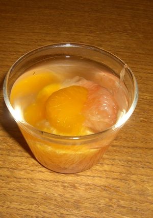 フルーツたっぷりゼリー-レシピのメイン写真