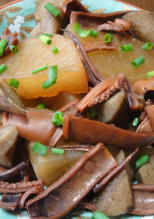 干しするめの大根煮♪-レシピのメイン写真