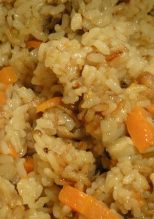 余った汁で炊き込みご飯～！！！-レシピのメイン写真