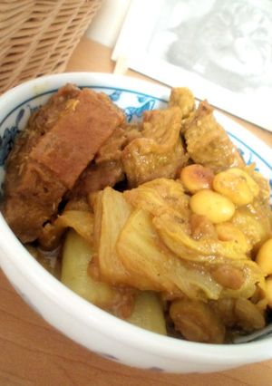 トロトロ白菜と車麩のカレー煮-レシピのメイン写真