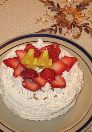 birthday ケーキ-レシピのメイン写真