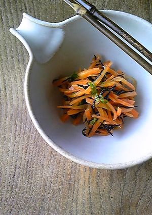 人参とひじきのサラダ。-レシピのメイン写真