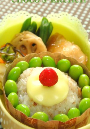 簡単♬おにぎりのカップケーキ-レシピのメイン写真