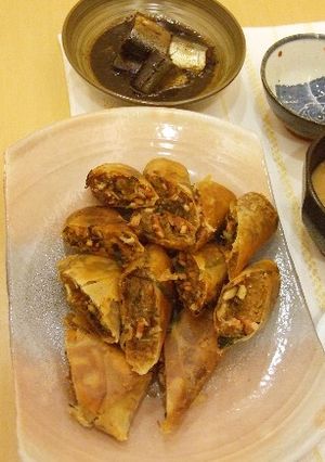 家庭の味☆春雨たっぷり春巻き-レシピのメイン写真