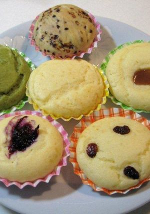 HMとヨーグルトでふんわりカップケーキ♪-レシピのメイン写真