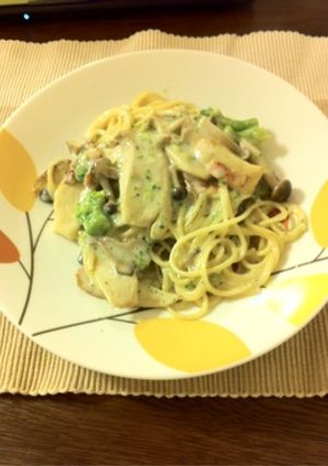 ホワイトソース手抜きパスタ-レシピのメイン写真