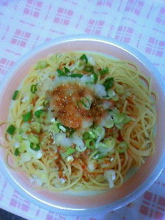 簡単☆冷製納豆おろしパスタ-レシピのメイン写真