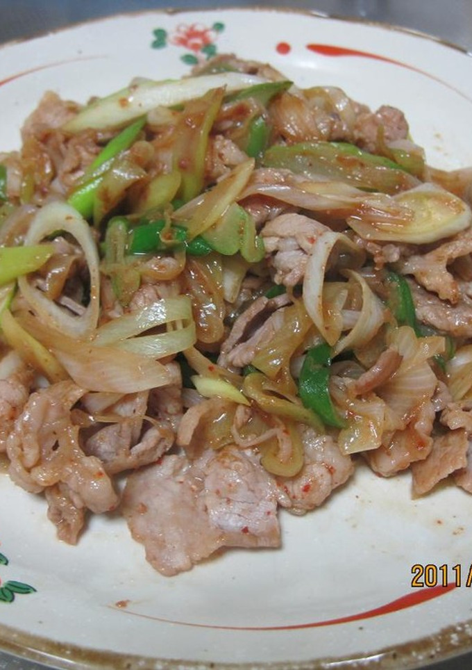 長ネギと豚肉の味噌炒め-レシピのメイン写真