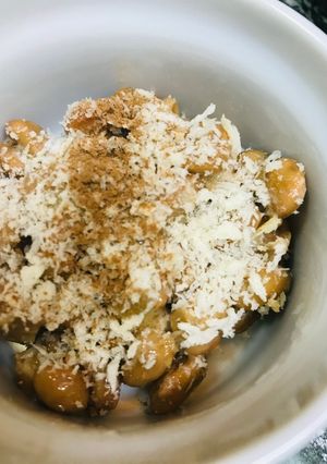 毎日の納豆●メイプルシロップ＆パン粉-レシピのメイン写真