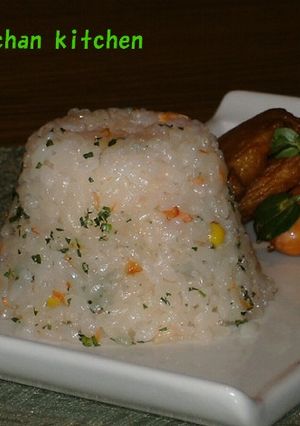 彩りバターライス-レシピのメイン写真