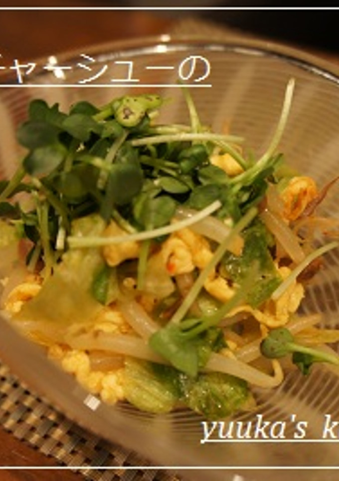 もやしと煮豚の和え物-レシピのメイン写真