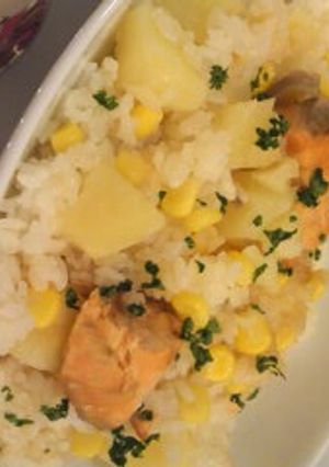 鮭とポテトdeピラフ-レシピのメイン写真