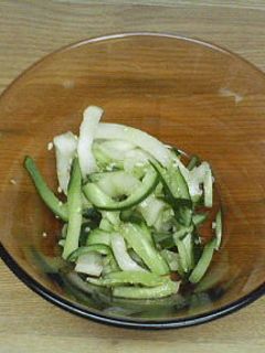 たくあんときゅうりの和え物-レシピのメイン写真