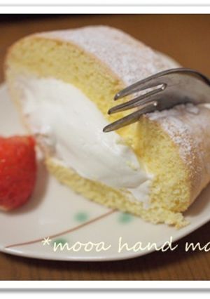 絶対☆フワフワ　ロールケーキ-レシピのメイン写真