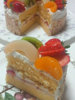しっとり美味しい♪スポンジケーキ-レシピのメイン写真