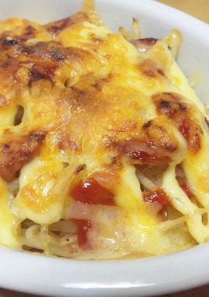 ｼｬｷｼｬｷおじゃがのｹﾁｬﾏﾖﾁｰｽﾞ-レシピのメイン写真