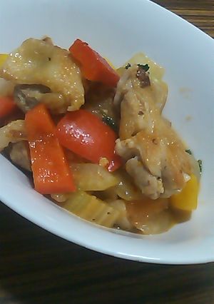チキンと野菜の炒め煮-レシピのメイン写真