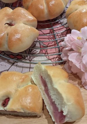 春よ恋♪お花見に♪桜あんぱん-レシピのメイン写真