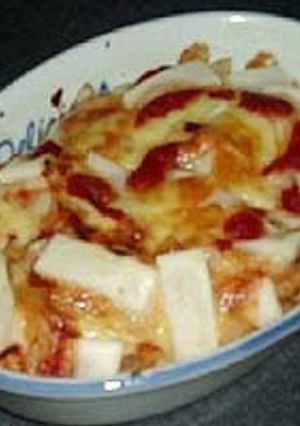 餅とチーズのグラタン-レシピのメイン写真