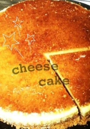 超簡単！ベイクドチーズケーキ-レシピのメイン写真