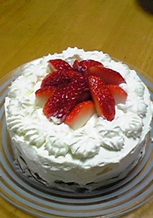 いちごのショートケーキ-レシピのメイン写真