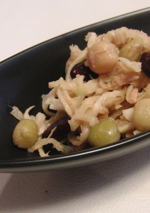 切干大根とお豆のサラダ-レシピのメイン写真