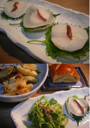 鶏ハムと紫蘇の大根サンド-レシピのメイン写真