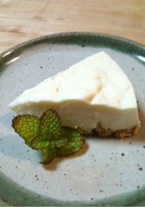 豆腐レアチーズケーキ(生クリーム不使用)-レシピのメイン写真