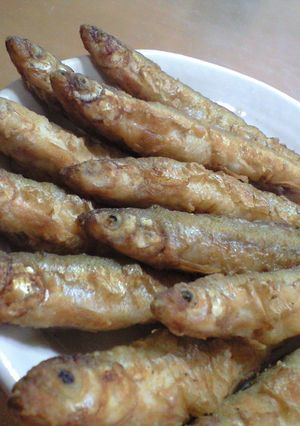 小魚のから揚げ-レシピのメイン写真