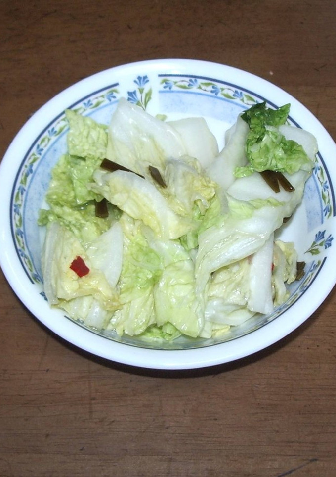 かんたん白菜漬（袋でできます）-レシピのメイン写真