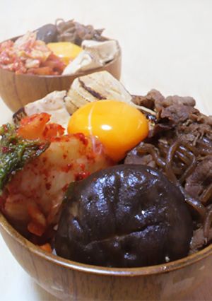 フライパンひとつで!韓国風すき焼きご飯-レシピのメイン写真
