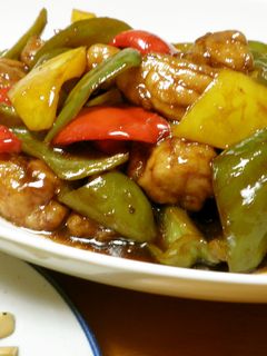 3色ピーマンの黒酢鶏-レシピのメイン写真