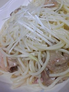 チキンの和風スパ☆柚子こしょうで爽やか♪-レシピのメイン写真