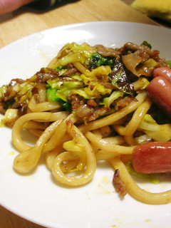 子供の好きな焼きうどん-レシピのメイン写真