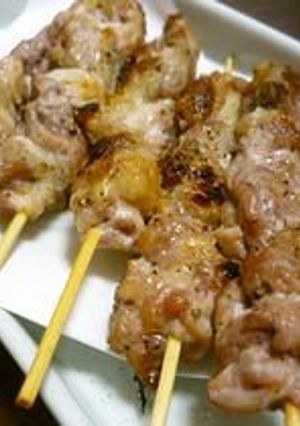 ビール多めに～激安こまぎれ串焼き！-レシピのメイン写真