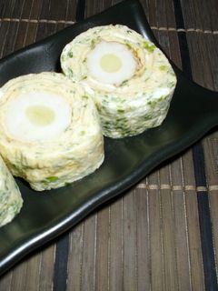 いそべなチーズちくわ卵焼き-レシピのメイン写真