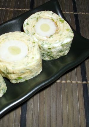 いそべなチーズちくわ卵焼き-レシピのメイン写真