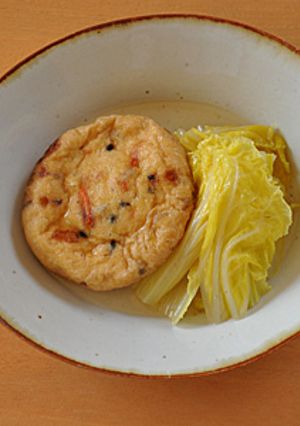 白菜とがんもの煮物-レシピのメイン写真