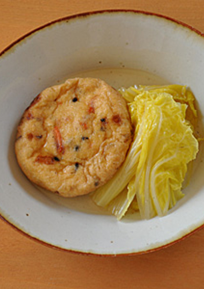 白菜とがんもの煮物-レシピのメイン写真